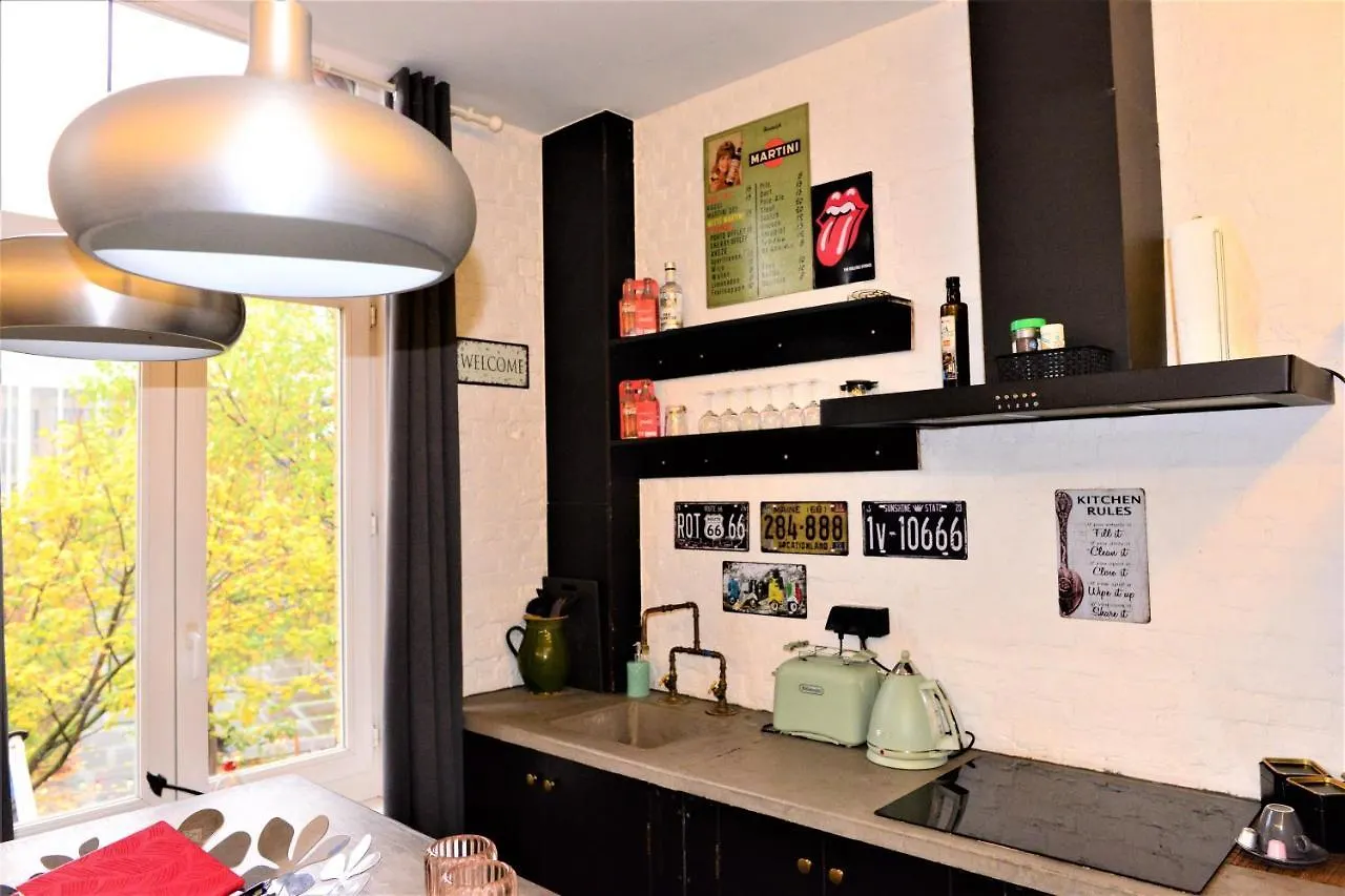 Apartment Sleep Inn - Industrial Flat Citycenter Antwerp Belgium